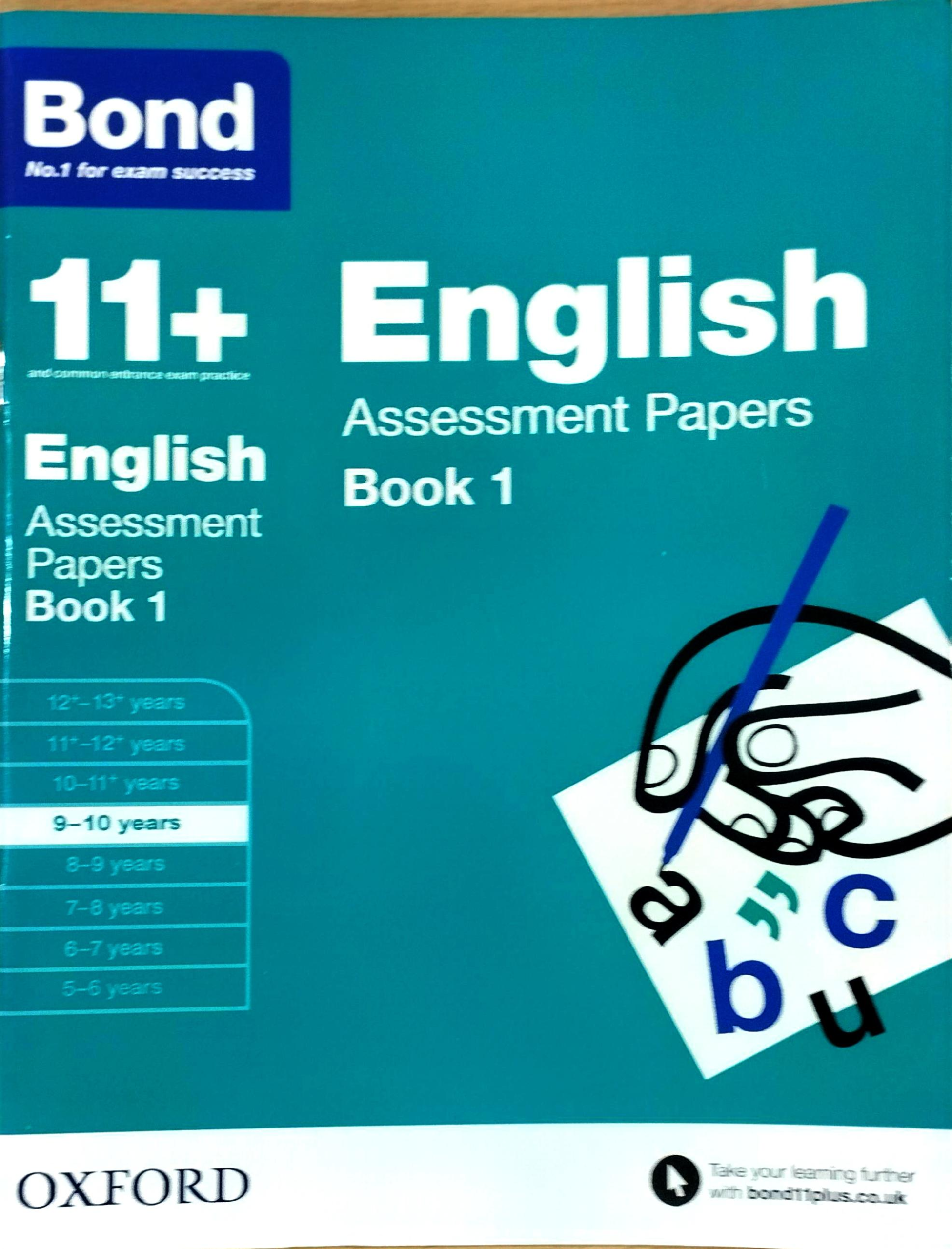 Bond English Assessment Papers 9-10 Years