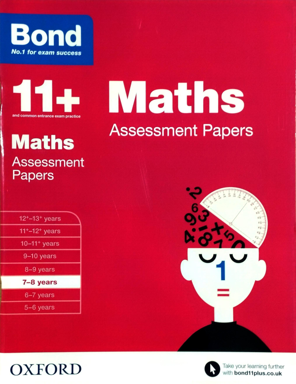 Biand Paper Math Bond Mathematics Assessment Papers 7-8 Years – Corona Schools Online Store
